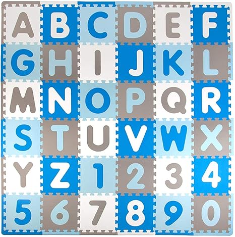 Tadpoles Soft EVA Foam 36 Piece ABC 