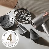 Remington ONE Dry and Style Hair Dryer 2000W 8 Heat Settings 4 Attachments view 3
