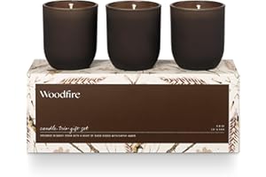 ILLUME Candle Trio Gift Set, Woodfire