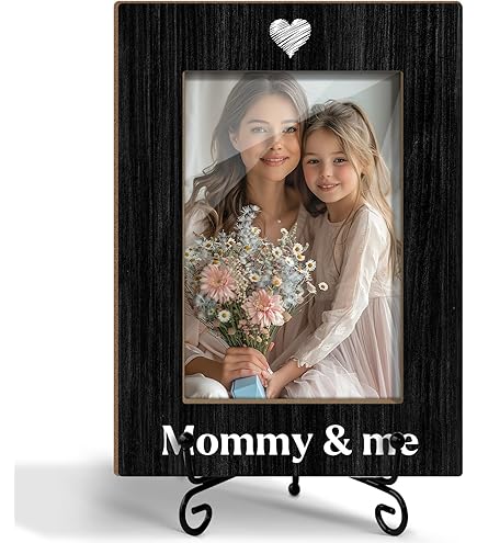Amazon.com - MIMOSA MOMENTS Black Picture Frame for 4x6 photo with