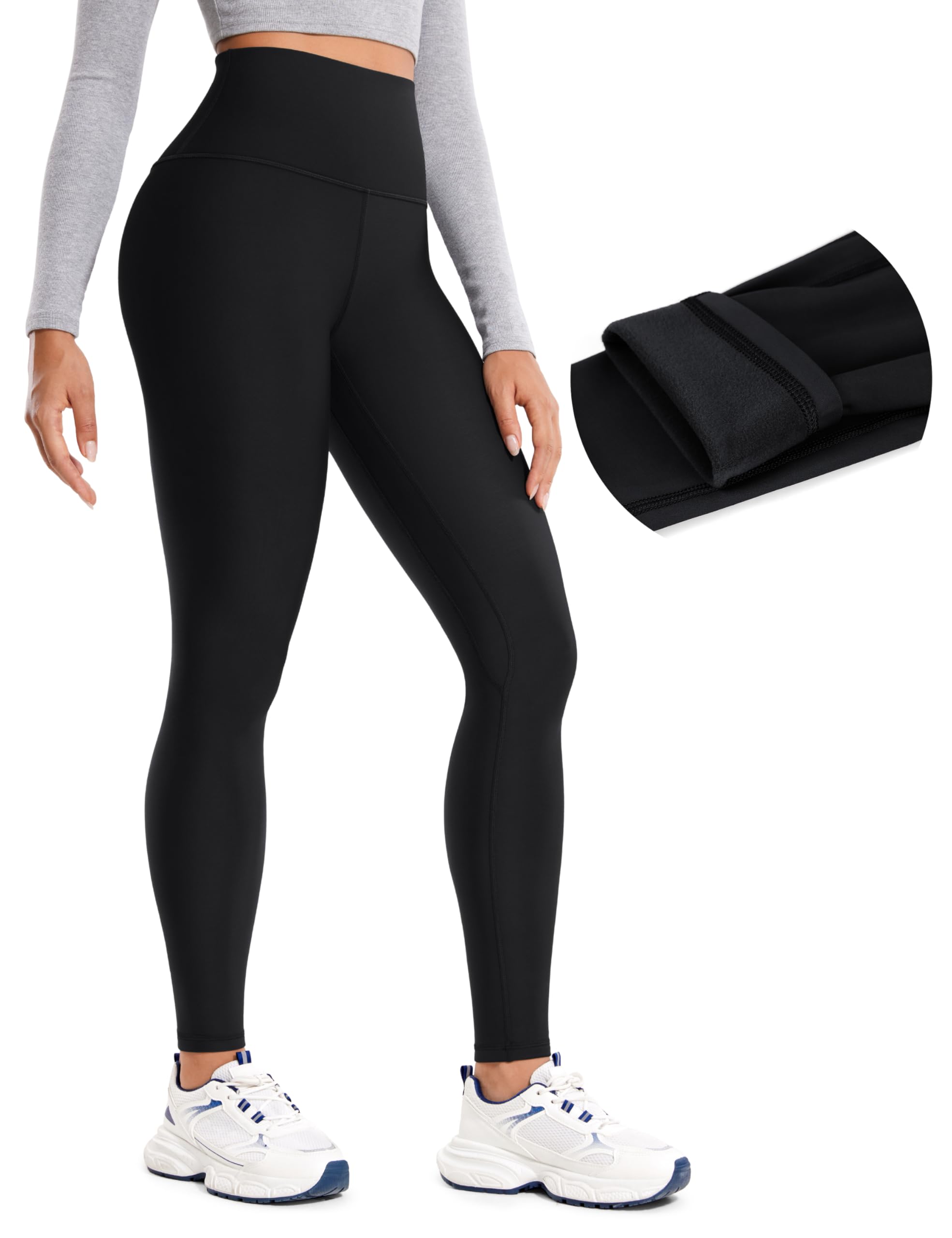 CRZ YOGA Thermal Fleece Leggings