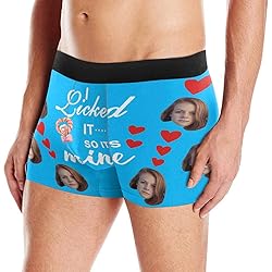 Personalized Boxer, Custom Funny Face Underwear