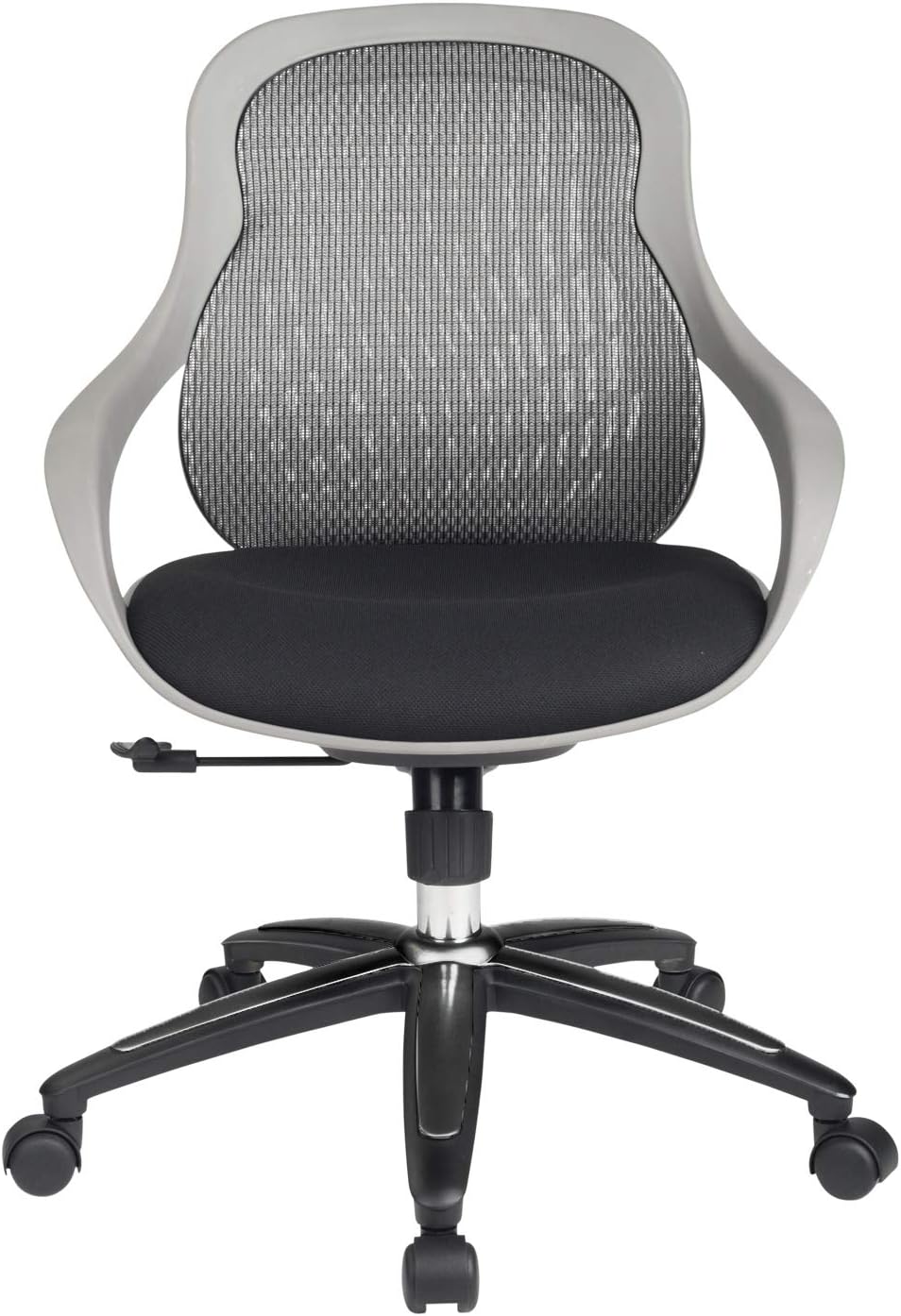 Alphason,AOC1010-M-GRY,Croft Grey back designer mesh chair - grey frame,grey frame, 950x560x480mm