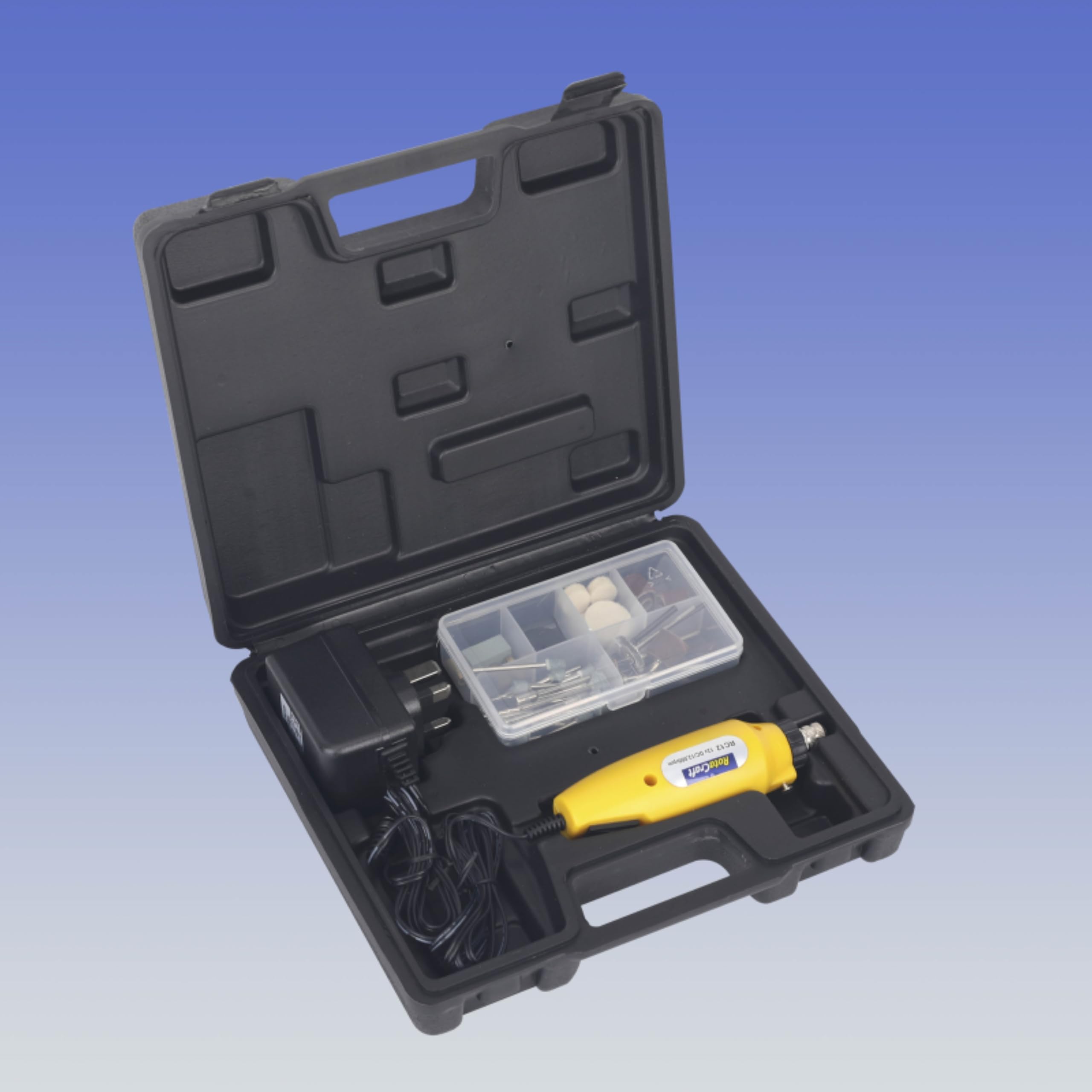 Rotacraft RC12/75A Rotacraft Compact Rotary Tool Set,Black