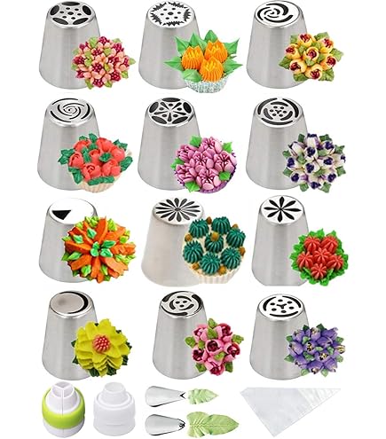Nordicware 01087 Juego Boquillas Acero Con Estuche, 27 Pieza | Envío gratis