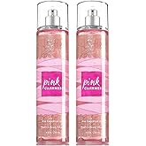 Bath & Body Works Pink Cashmere Fine Fragrance Mist - Value Pack Lot of 2 (Pink Cashmere)
