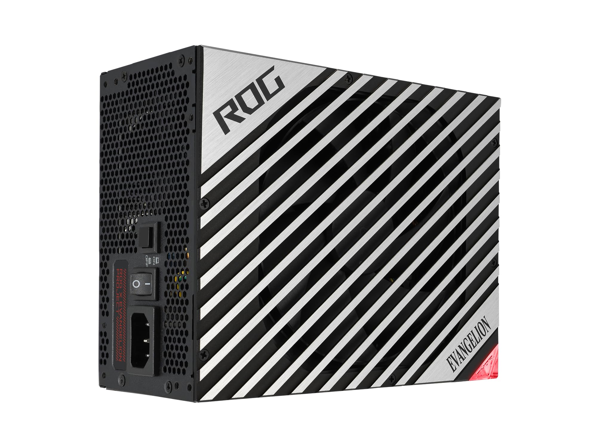 Asus 1000W ROG Thor Platinum EVA Edition PSU, Double Ball Bearing Fan, Fully Modular, 80+ Platinum, RGB Lighting, OLED Display, Lambda A++