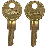 KEYSALACARTE AH112 Replacement Key Cut to Code | Y11 Key Blank | Fits Anderson Hickey and ESP Lock Systems