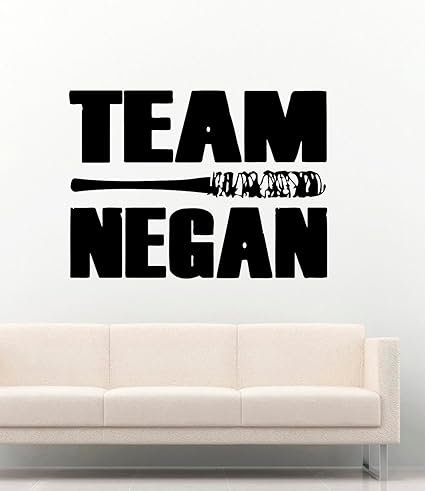 Amazon Com The Walking Dead Movie Vinyl Wall Decals Team Negan