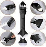 Lookka 3 in 1 Caulking Tool Set Stainless Scraper with 5 Silicone Pads view 6