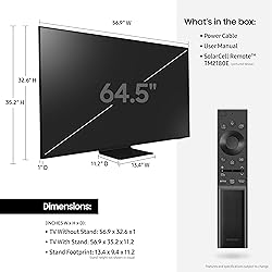 Samsung 65-in QN90A QLED Smart LED TV