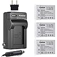 Kastar NB-5L Battery (3-Pack) and Charger for Canon PowerShot S100, S110, SD700, SD790, SD800, SD850, SD870 is, SD880, SD890, SD900, SD950, SD970 is, SD990 is, SX200 is, SX210 is, SX220 is, SX230 HS