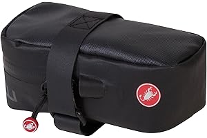 CASTELLI Undersaddle Mini, Cycling Seat Race Bag, Small Bike Saddle Bag for Under Seat Storage Accessory