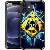 Zeggi for iPhone 11 Case 6.1-inch with Gamer Zone Four Corner Airbag Protection Design Soft Silicone Frame Personalized Pattern Case Compatible with iPhone 11 for Men