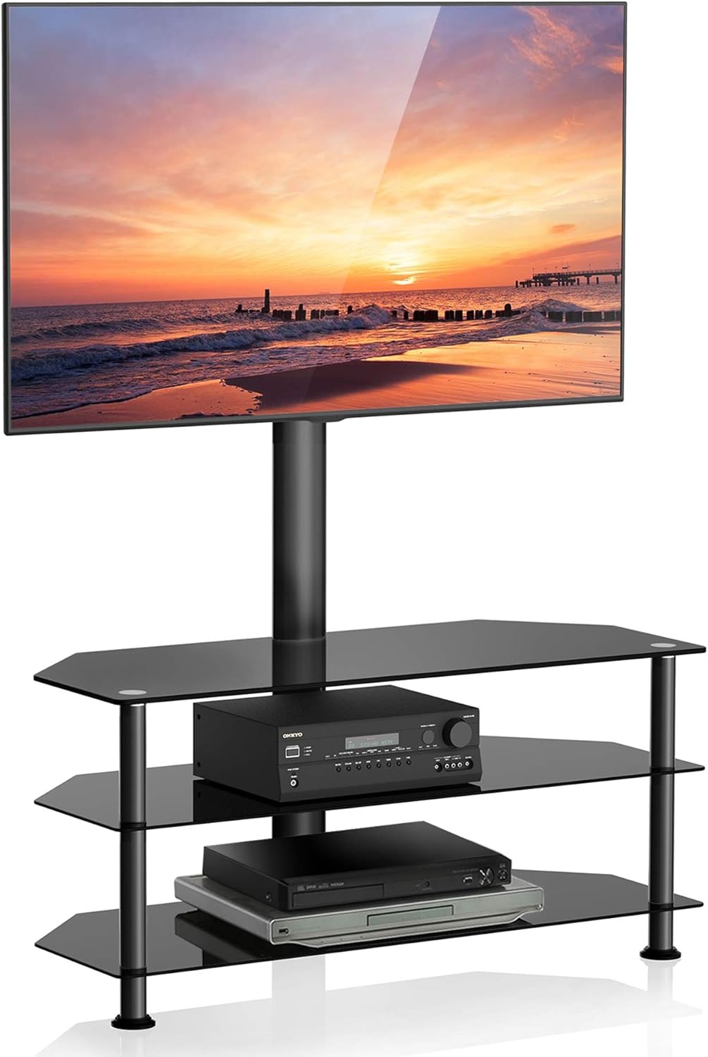 Best Swivel Tv Stand Silver