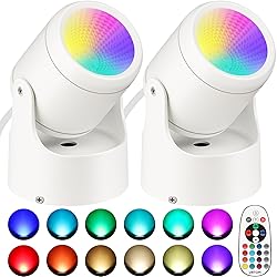 URTOM 6W RGBW Uplighting Indoor Color Changing Up