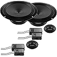 Audison APK 165 Ω2 Prima Series 6.5" 2-Way Component Speaker Set; AP 1 + AP 6.5 2Ω + Grilles