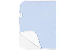 Kushies P210-BLU Deluxe Flannel Change Pad, Blue,