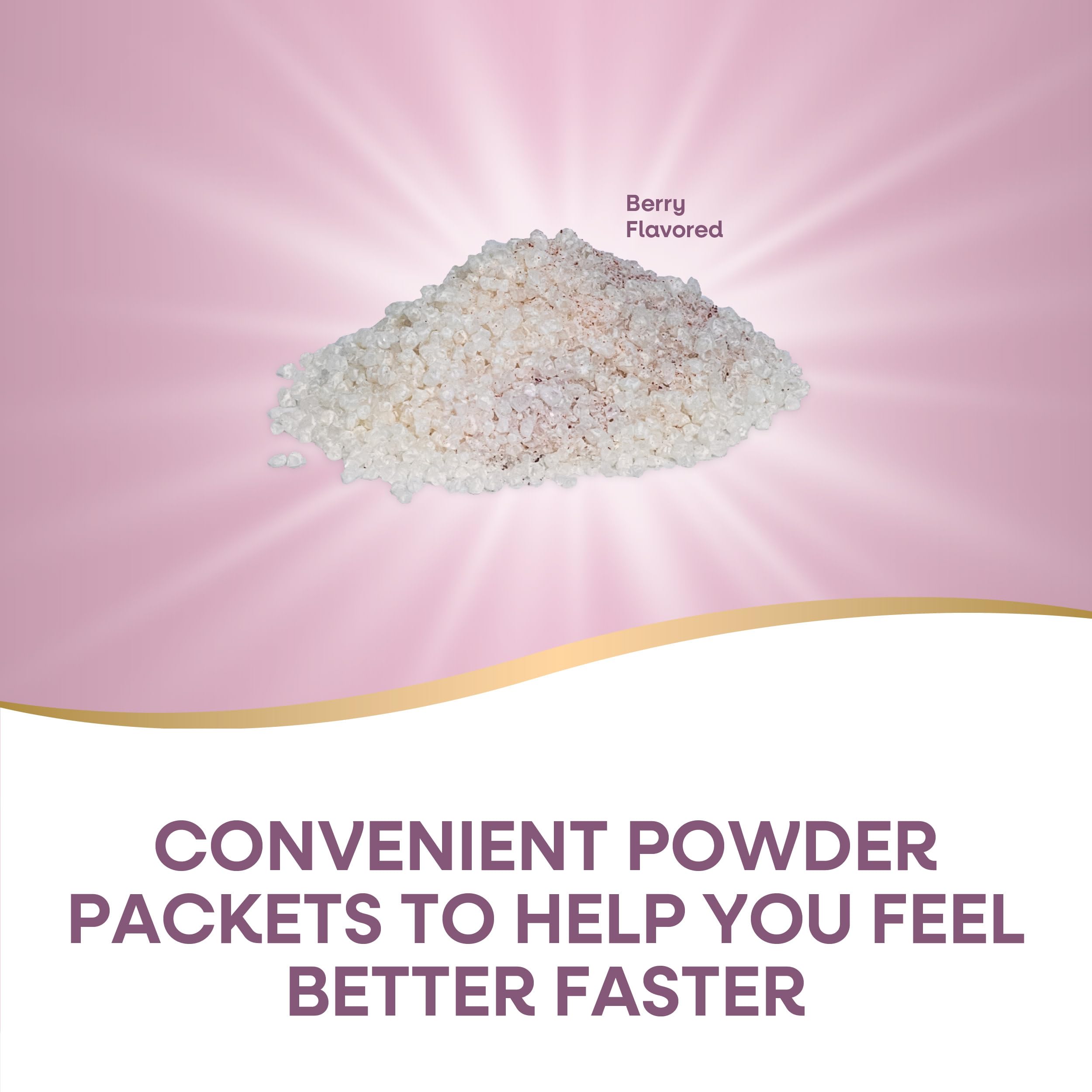 Nature's Way Cold + Flu Relief FastActives, Umcka, Homeopathic, Fever*, Sore Throat, Cough, Congestion, Phenylephrine Free, Non-Drowsy, Berry Flavored, 10 Packets (Packaging May Vary)