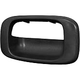MuHize Tailgate Handle Bezel &amp; Latch Replacement | Tailgate Handle Bezel for 1999-2007 Chevy Silverado &amp; GMC Sierra - OEM Car Handle Fit Black (Fits Regular/Extended/Crew Cab)