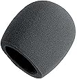 On Stage Foam Ball-Type Mic Windscreen, Black