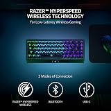Razer BlackWidow V3 Mini HyperSpeed Wireless 65% Keyboard Yellow Switch view 3
