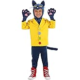 Kid's Deluxe Pete the Cat Costume for Toddlers | Storybook Character Pete the Cat Cosplay Outfit for Children