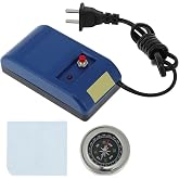 VOCOSTE Watch Demagnetizer Tool, Degausser with Compass, Remove Magnetism | Restores Watch Accuracy, Mechanical Watches Repair, for Watchmaker &amp; Home Use, Includes Cleaning Cloth
