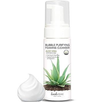 aloe facial cleansing foam amazon