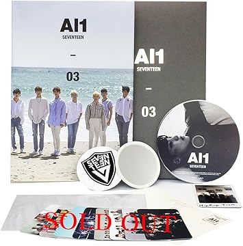 Seventeen 4th Mini Album Al1 Al1 3 Cd Photobook Photocard Postcard Version Sticker Free Gift Set By Amazon Co Uk Cds Vinyl