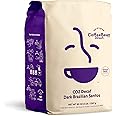 Coffee Bean Direct CO2 Decaf Dark Brazilian Santos, Whole Bean Coffee, Dark Roast, 5 Pound Bag (Pack of 1)