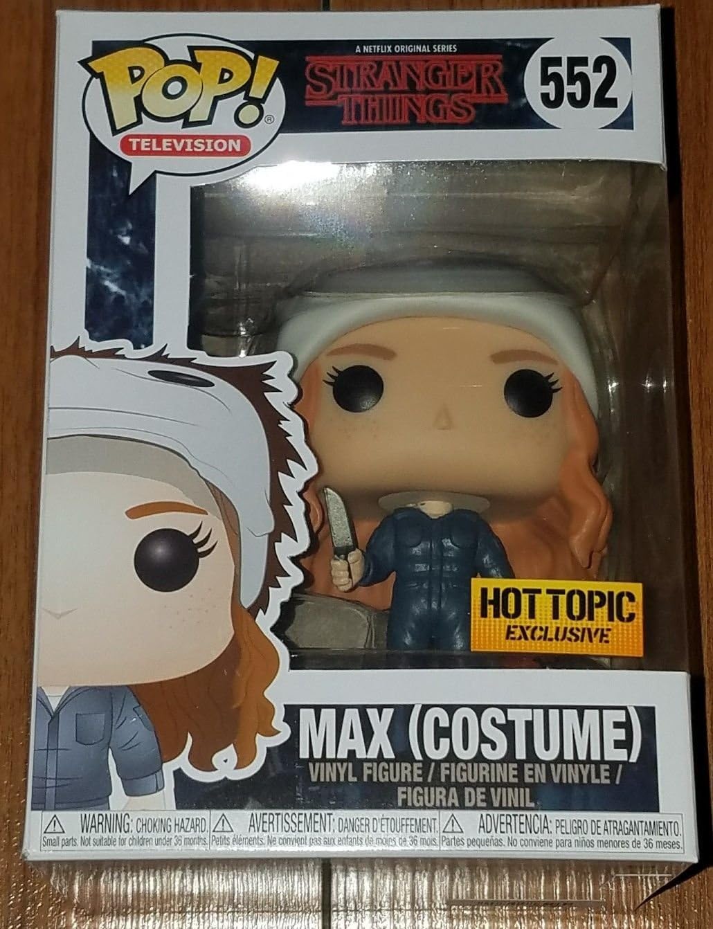 stranger things funko pop max