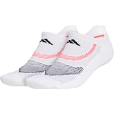 adidas Superlite Performance Socks 2 Pairs | Unisex, 2-Pack, Arch Support, Breathable Moisture-Wicking, Targeted Cushioning, Reinforced Heel &amp; Toe, All-Day Comfort