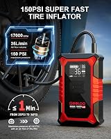 GOOLOO A3 Jump Starter with Air Compressor 3000A 150 PSI Tire Inflator view 3