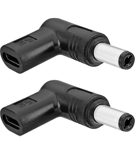 Artilits Adaptateur De Type C Vers Adaptateur 5,5 X 2,5 Mm, 12 V 5 V 20