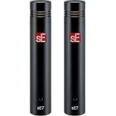 SE ELECTRONICS - sE7 Small Diaphragm Cardioid Condenser Microphone with Clip, Factory Matched Pair