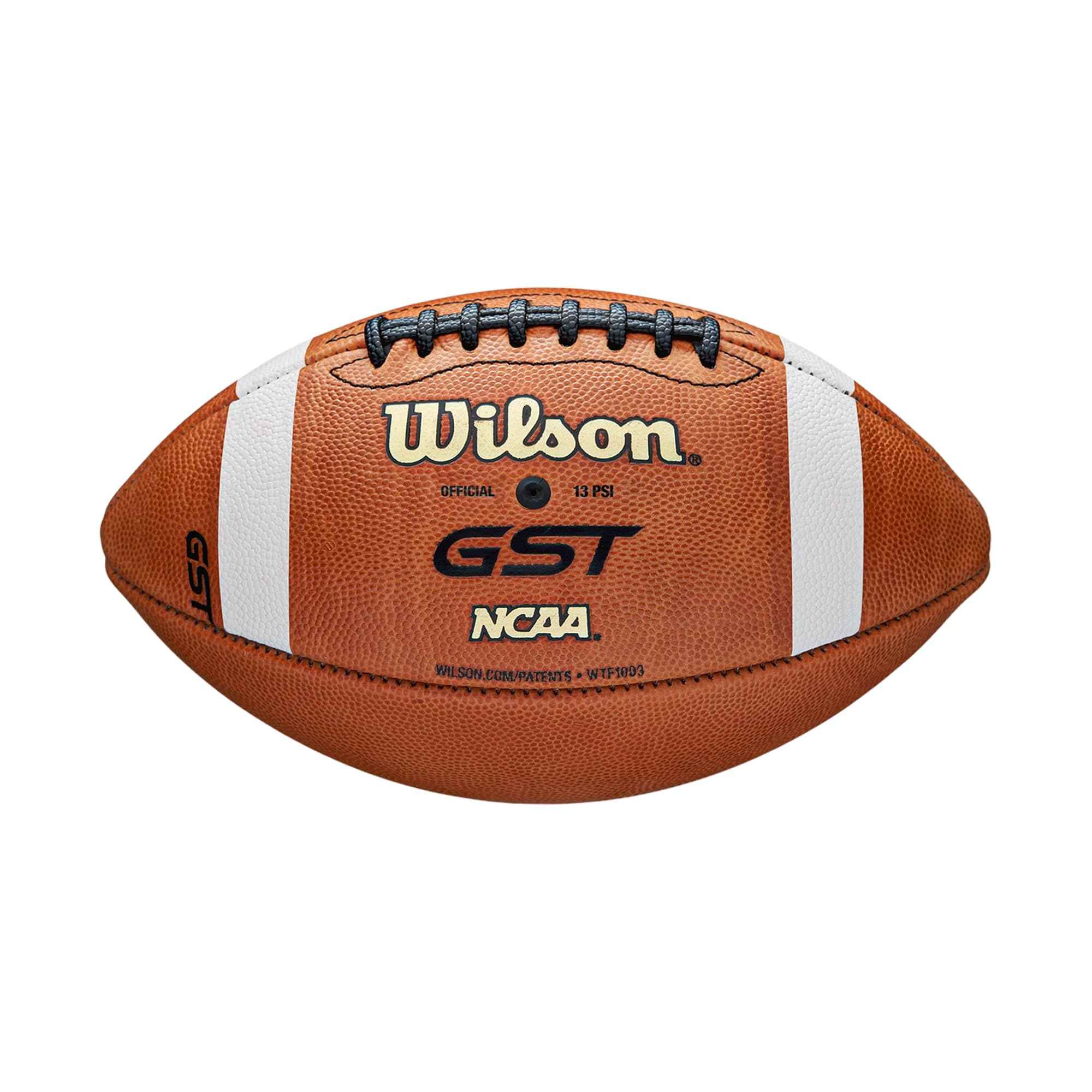 WILSON GST Leather Game Football - Official