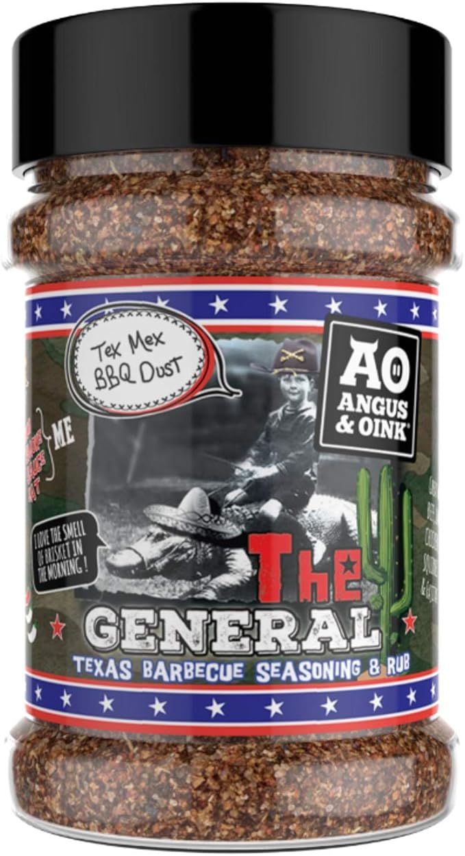 Angus & Oink The General Texas BBQ Seasoning & Rub (200g) Amazon.co