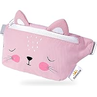 SOIMISS Kids Dinosaur Waist Pack / Crossbody Pouch - Adjustable Strap, PVC Material, For Boys & Girls (Red) 10 thumbnail image