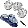 HQ9 Replacement Heads Compatible with Philips Norelco HQ9 Replacement Blades, HQ9 Electric Shaver Razor Head for Philips SpeedXL 8140XL 8150XL 8160XL 8170XL HQ9070, 3-PC Pack