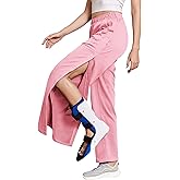 Deyeek Tear Away Pants for Women Side Full Open Sweatpants Loose Fit Casual Post Surgery Adaptive Clothing with Pockets