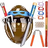 Turtle Shell Boys Toys Role-Playing Turtle Shell Costume, Super Cosplay Costume Cos Dressed Suit for Kids, Kids Halloween Costume for Boys and Girls