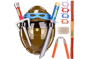 SUPHAN Turtle Shell Boys Toys Role-Playing Turtle Shell Costume, Super Cosplay Costume COS Dressed Suit for Kids, Kids Halloween Costume for Boys and Girls