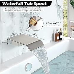 Midanya Rain Shower System Tub Shower Faucet Set