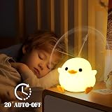 YuanDian Dodo Duck LED Night Light Rechargeable Touch Sensor Silcone Lamp view 3