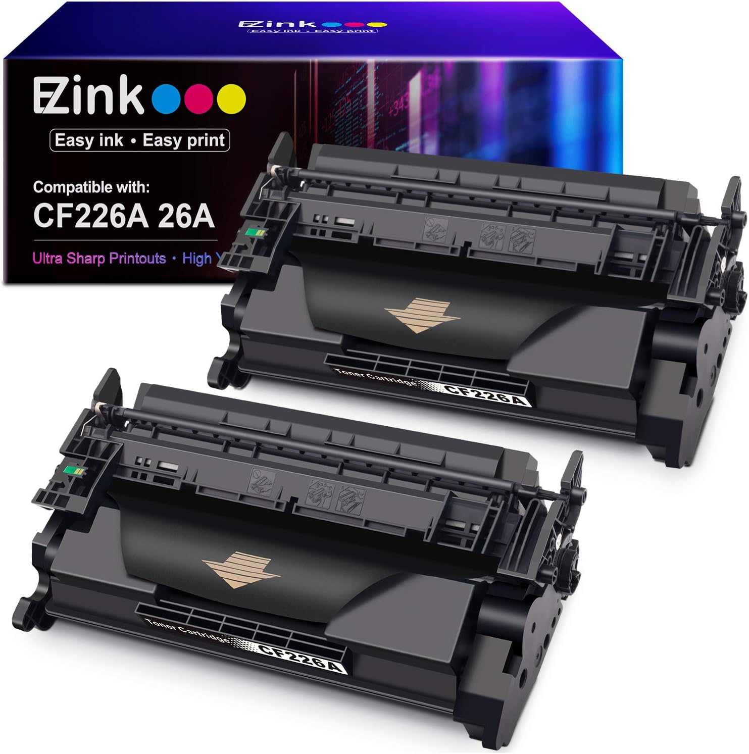 EZ Ink (TM) Compatible Toner Cartridge Replacement for HP 26A CF226A