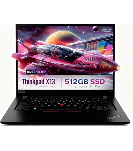 Amazon.com: Lenovo ThinkPad X13 Gen 2 Touchscreen Laptop, 13.3