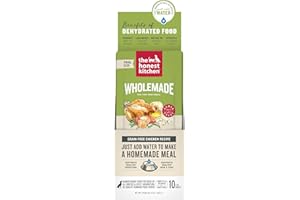 The Honest Kitchen Wholemade™ Dehydrated Grain Free Chicken Dog Food, 1.5 oz x10