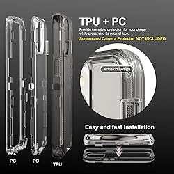 Follaroma for iPhone 15 Plus Case, Heavy Duty