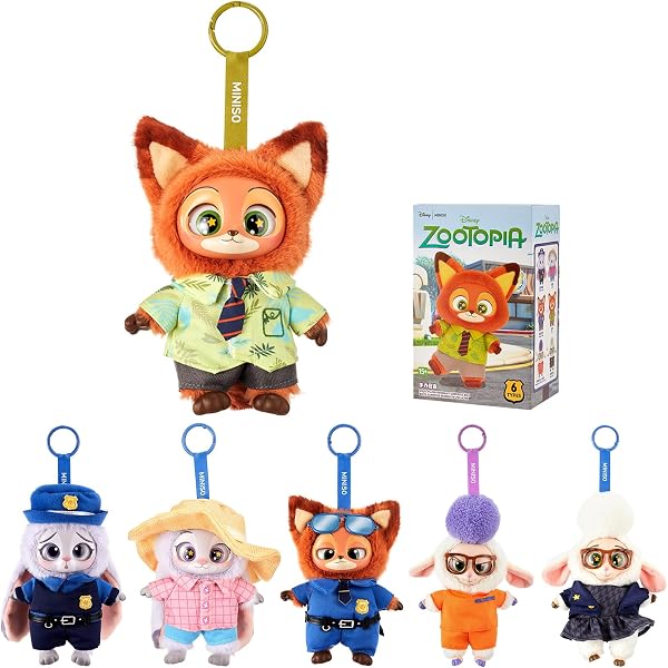 Amazon.com: MINISO Disney Zootopia 2 City Residents Series Vinyl